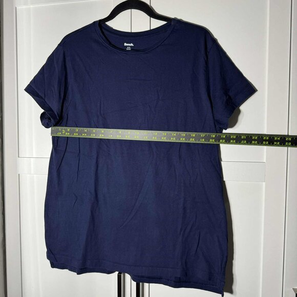 Bench Men's Plain Tee T-shirt Dark Blue XL - Picture 5 of 6